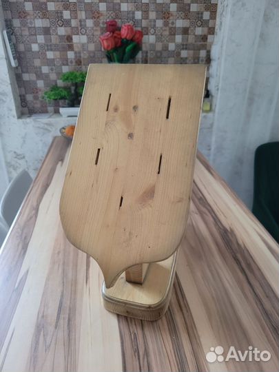Подставка для ножей деревянная