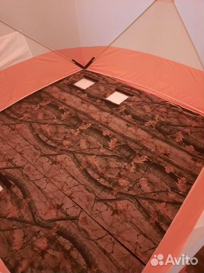 Пол утеплённый в палатку для зимней рыбалки