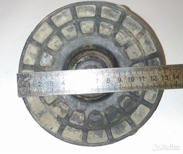 Проставка резиновая задней пружины верхняя Lanos