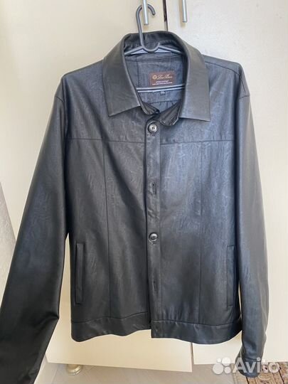 Кожаная куртка loro piana