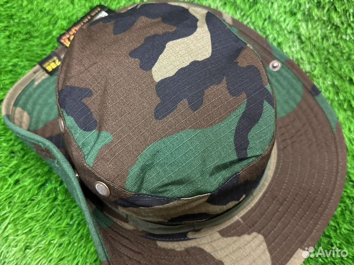 Панама военная US Gi камуфляжная Woodland 7.26