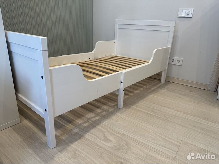 Детская растущая кровать IKEA