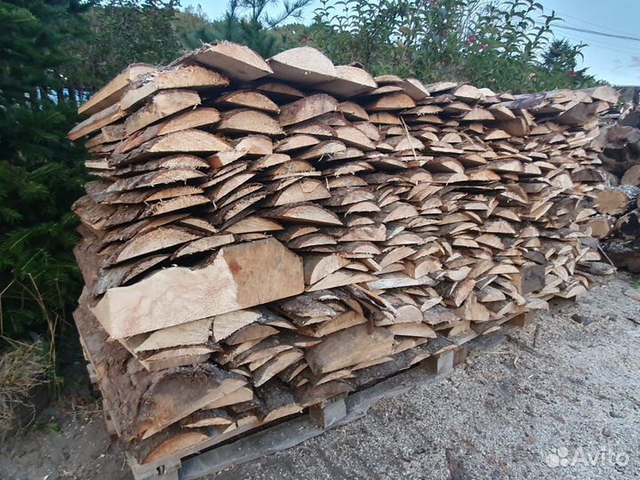 Дрова горбыль пиленый
