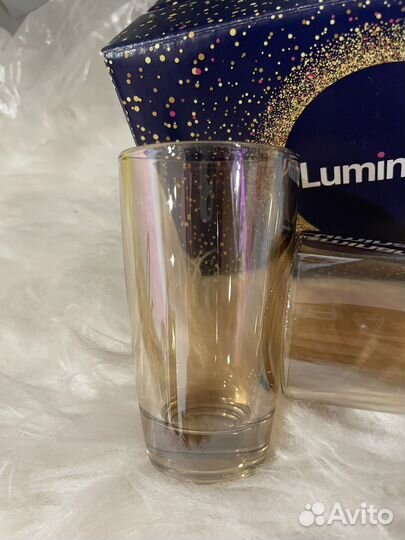 Luminarc рюмки золотой мед