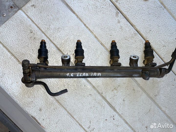 Рампа форсунки элантра 1.6