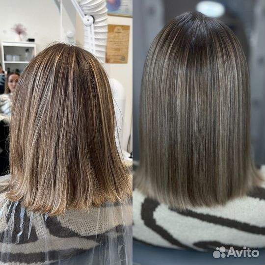 Кератиновое выпрямление