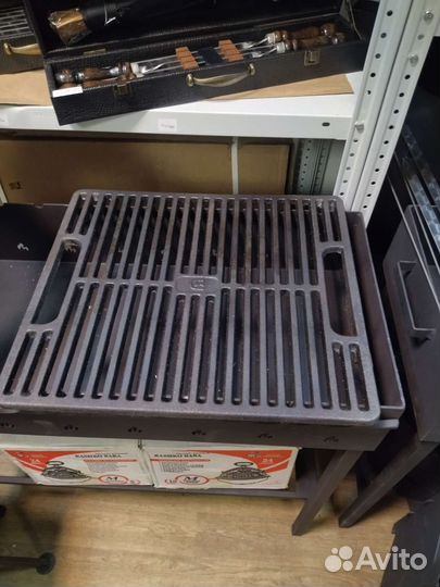 Чугунная решетка гриль