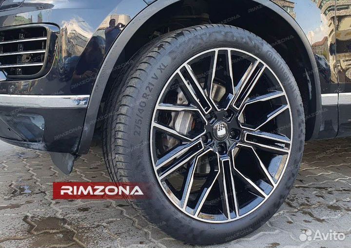 Кованые диски R21 на Volkswagen Golf