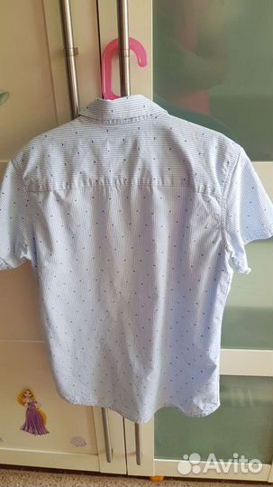 Рубашка на мальчика 11-12 лет