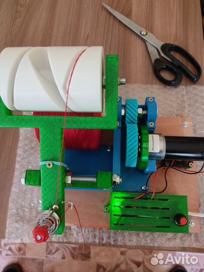 Моталка для пряжи на втулку электрическая