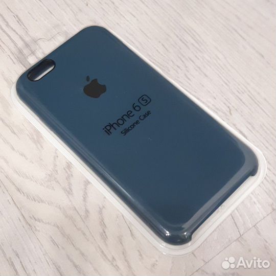 Силиконовый чехол на iPhone 6 / 6S синяя ночь