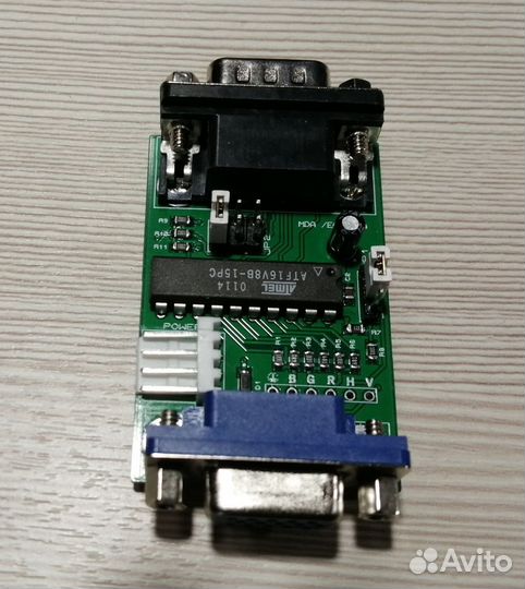 Видео карта CGA/EGA/TGA на VGA LCD