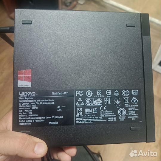 Неттоп Lenovo J1800/4GB/500GB + монитор 19