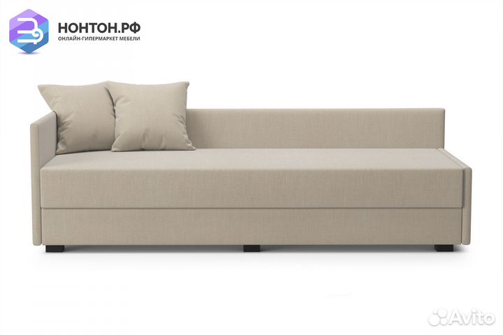 Тахта Гарди темно-бежевая