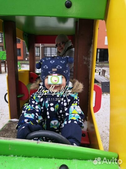 Шапка шлем р.1