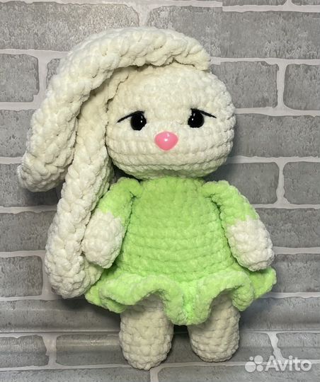 Вязаная зайка