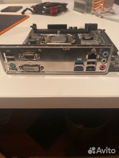 Материнка H310CM-DVS + процессор i7 8700k