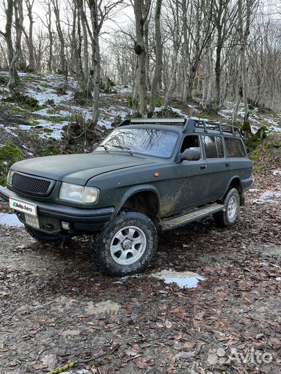 ГАЗ 310221 Волга 2.3 МТ, 2000, битый, 187 243 км