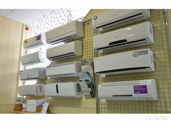 Сплит система с установкой
