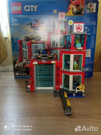 Lego City Пожарное депо 60215