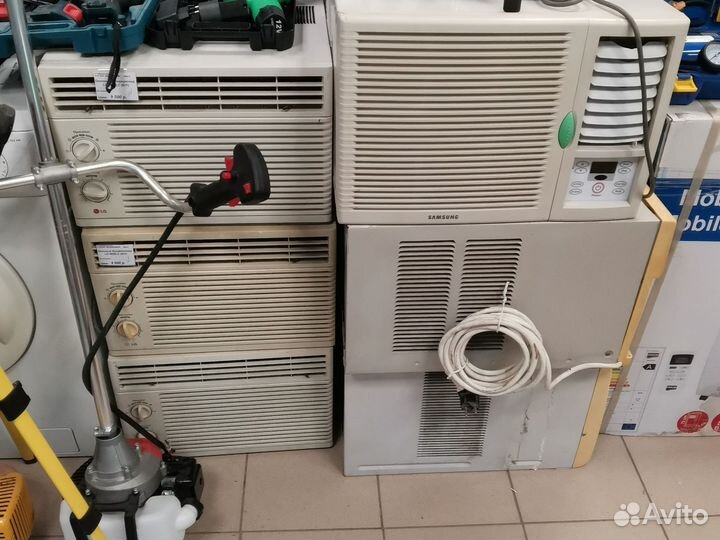 Кондиционер оконный LG, Samsung