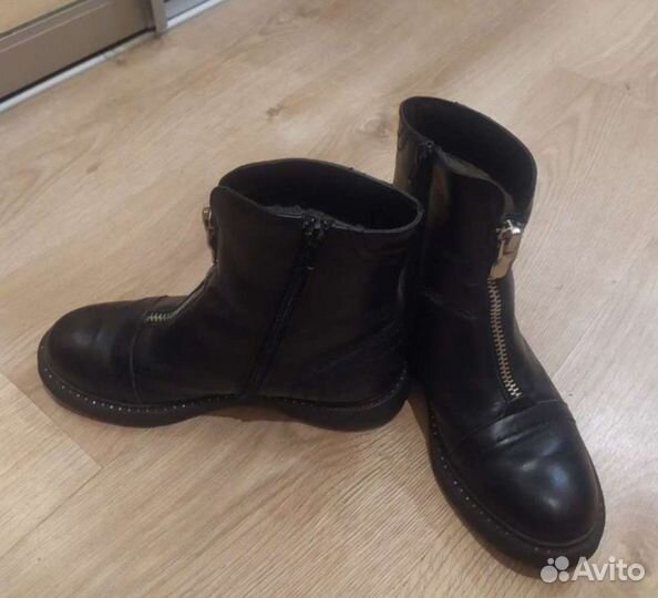 Ботинки зимние натуральная кожа