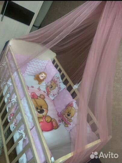 Бортики в детскую кроватку