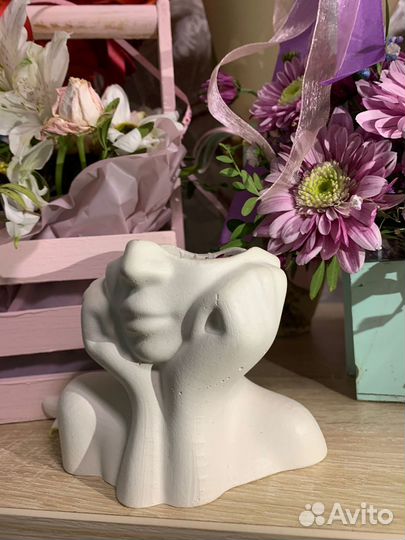 Свечи ручной работы из натурального воска