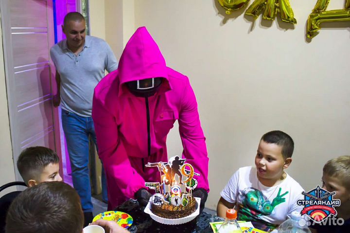 Пейнтбол + детский пейнтбол (кидбол)