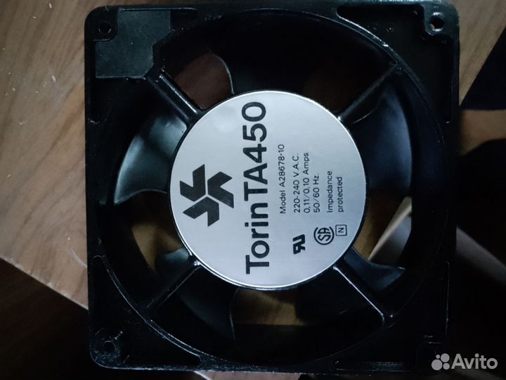 Осевой вентилятор torin та450