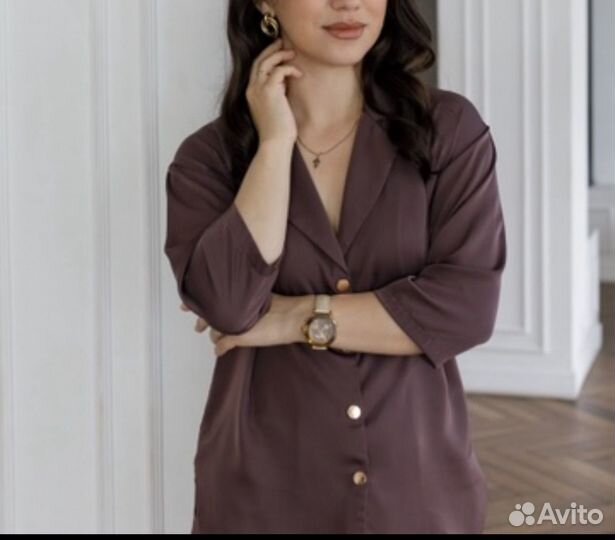 Костюм шелковый