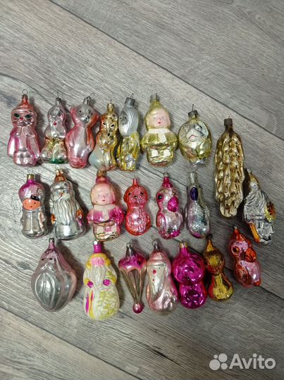 Елочные игрушки СССР