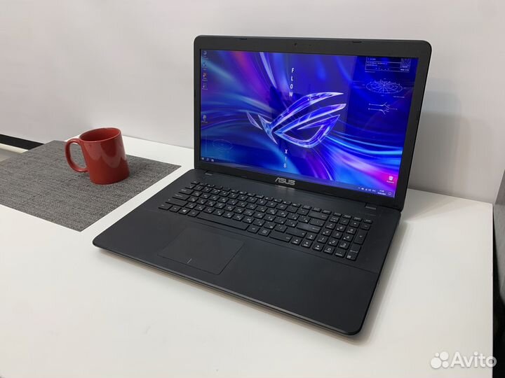 Большой 17 игровой Asus i7, 12gb, 820m 2gb, 1128gb