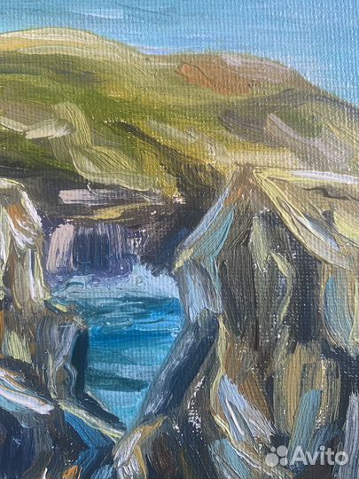 Картина маслом «Море»