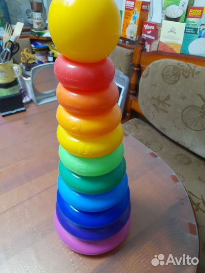 Пирамидка пластиковая