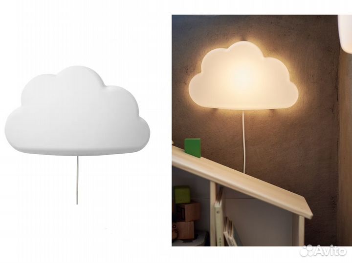 IKEA Upplyst Упплист настенный светильник облако