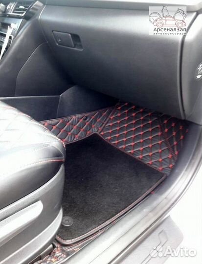 3D коврики из экокожи