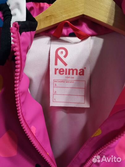 Куртка reima 104 непромокаемая