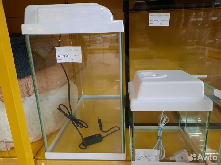 Аквариумы новые