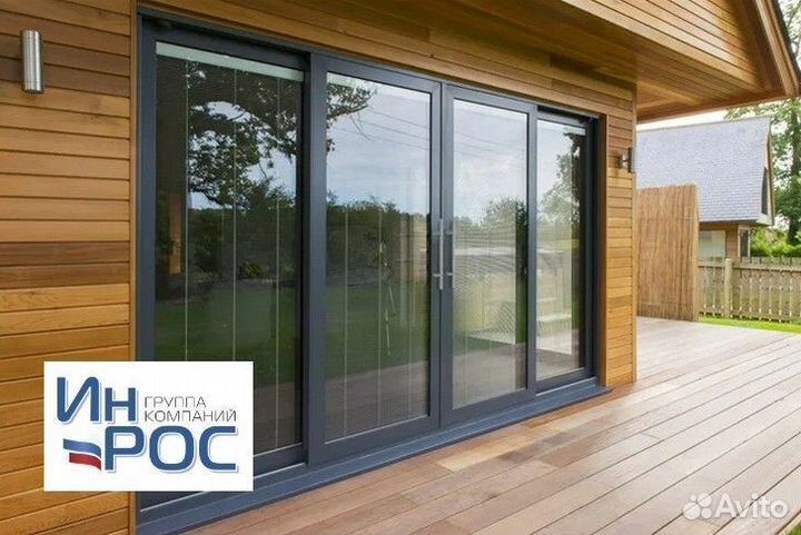 Двери алюминиевые