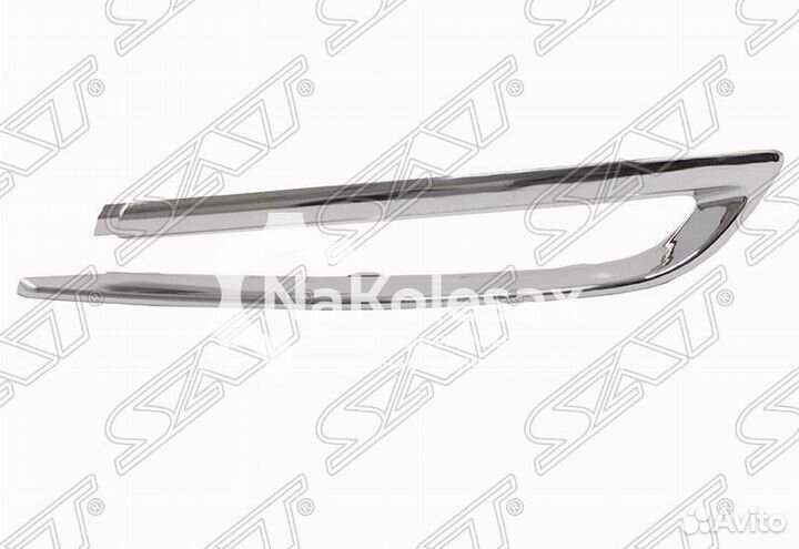 Молдинг заднего бампера BMW F10/F11 13-17 RH