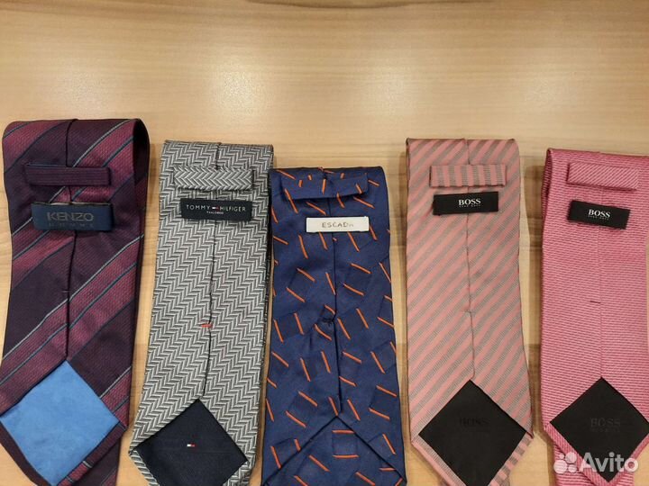 Галстуки известных брендов hugo boss, Burton