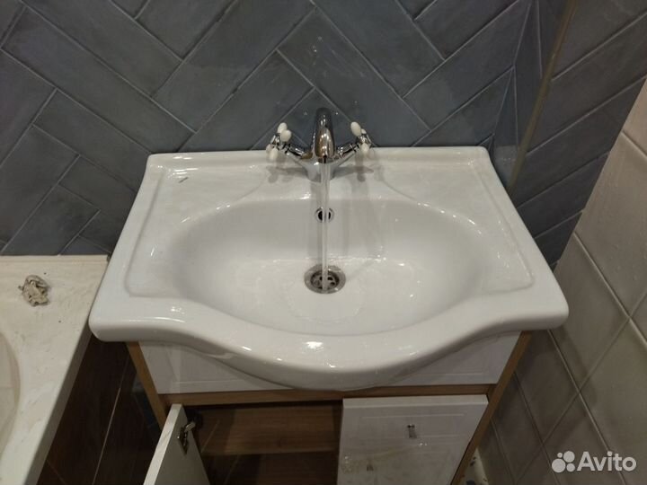 Сантехник, замена смесителя