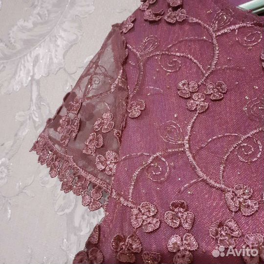 Платье женское гипюровое 50р