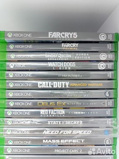 Игры на xbox One диски Обмен