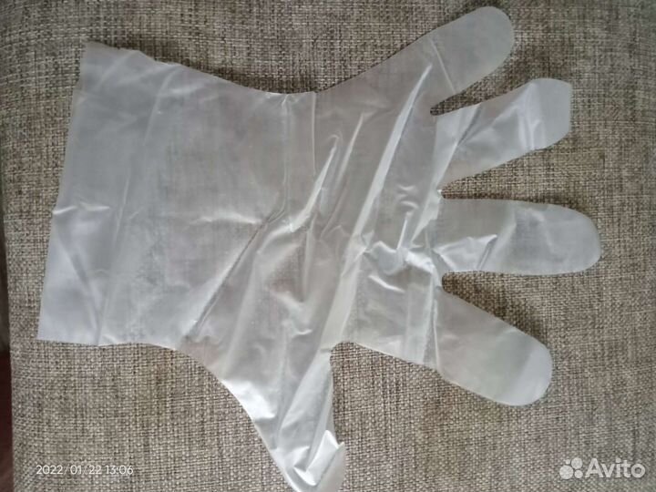 Перчатки одноразовые