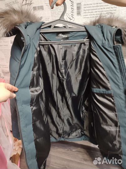 Пуховик женский размер 60