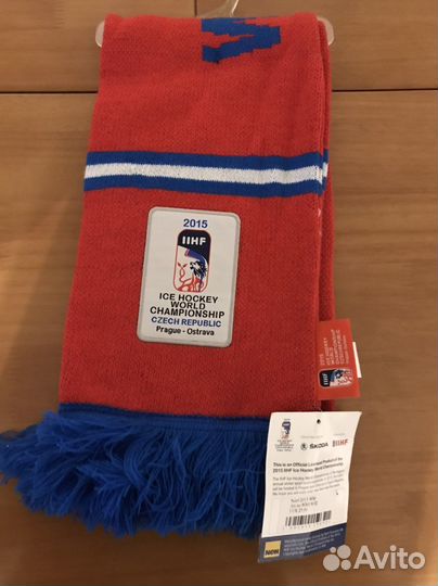 Фанатский хоккейный шарф новый, Чехия
