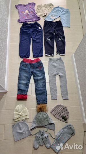 Одежда на девочку пакетом р.104-110