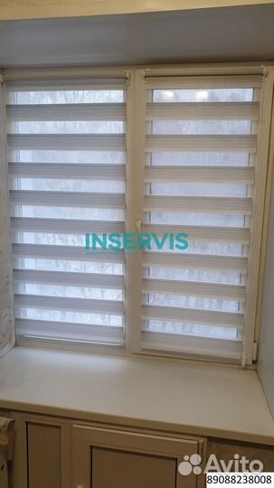 Горизонтальные жалюзи на балкон